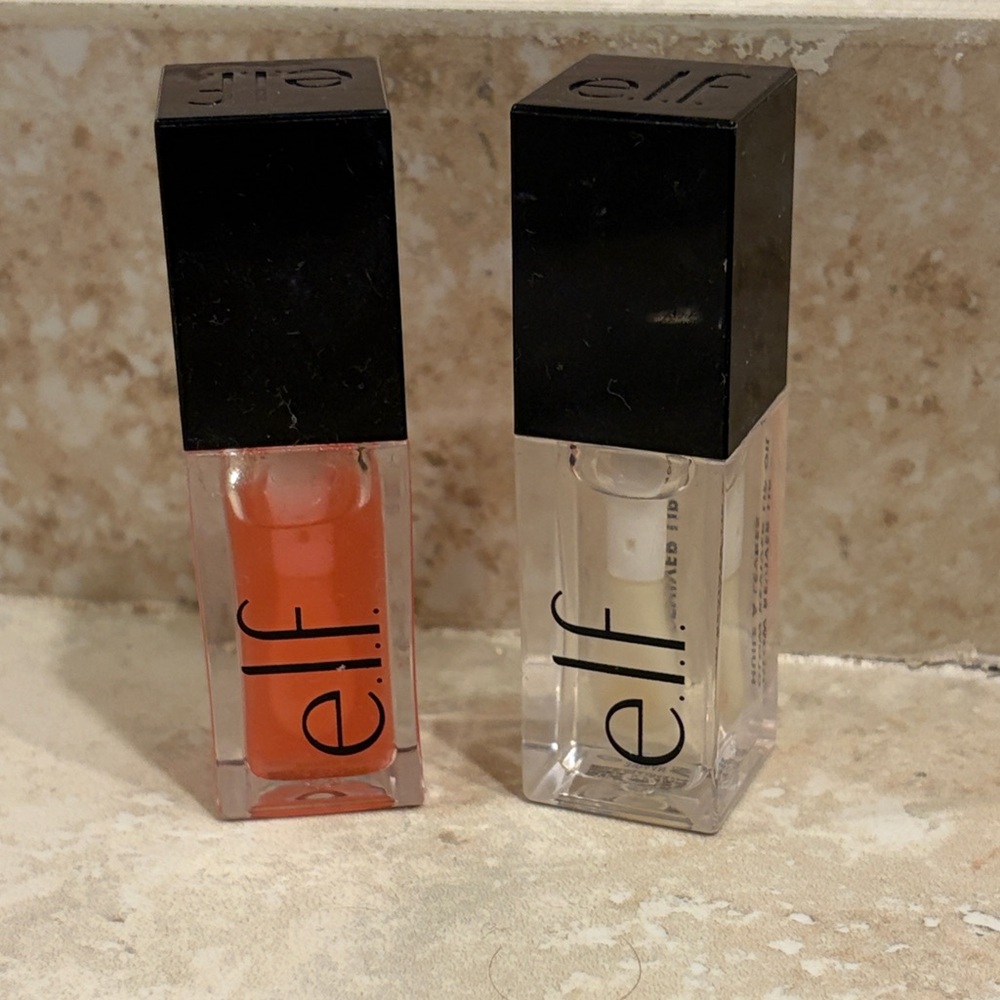 e.l.f. Lip Gloss Duo - Rose and Clear
